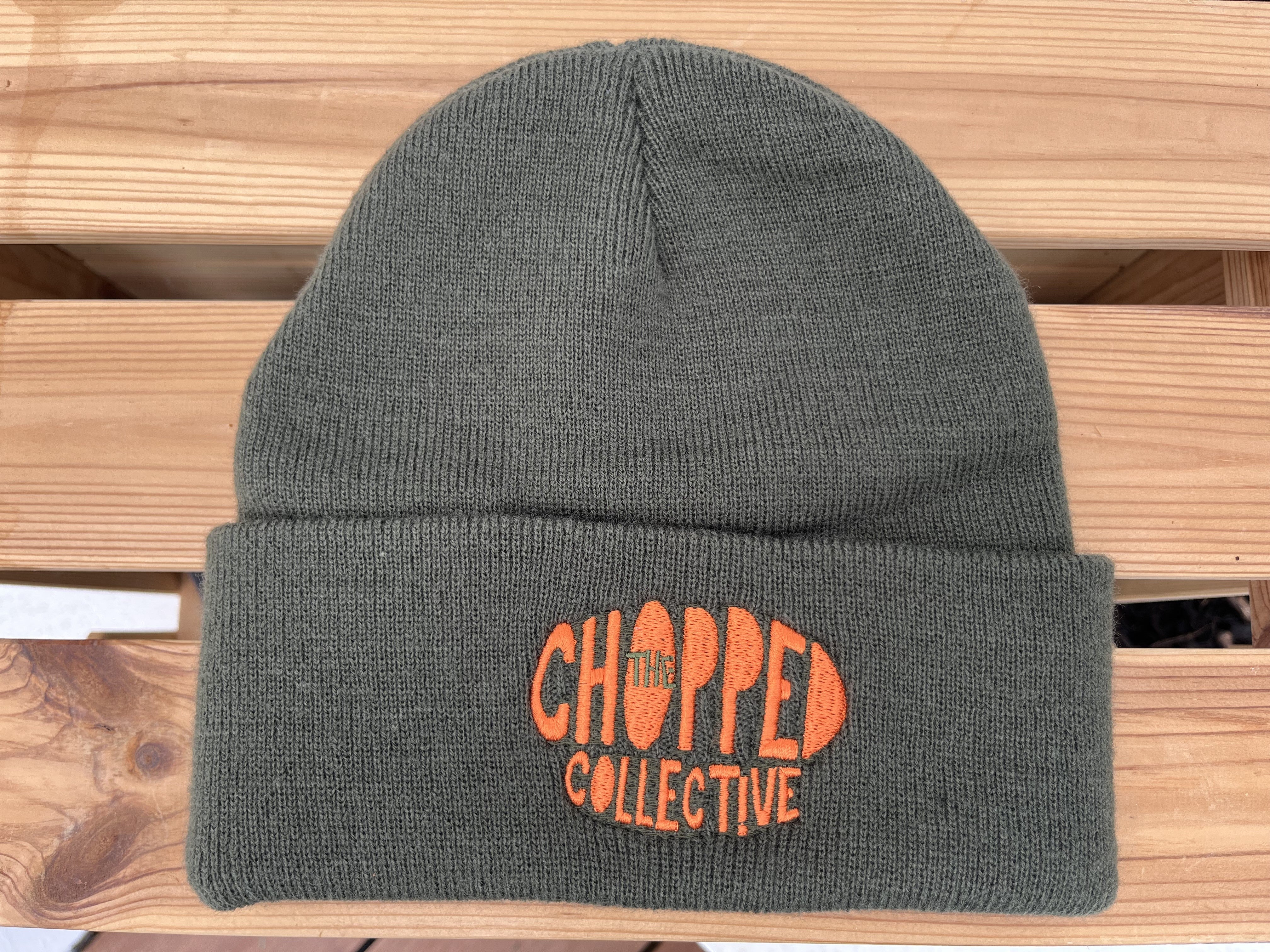 Olive Green Team Rider Beanie – TheChoppedCollective