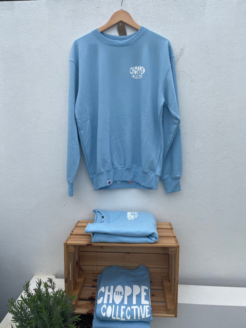 Team Rider Powder Blue Classic Cut Sweater