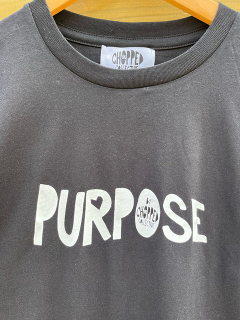 Purpose Black Classic Jersey T-Shirt