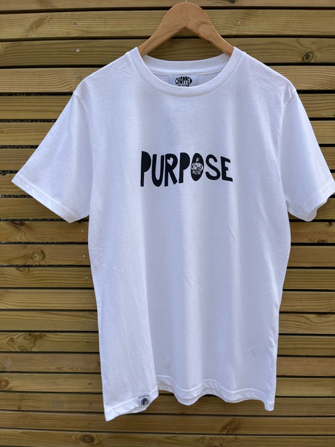 Purpose White T-Shirt